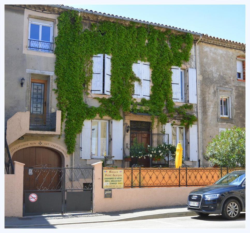 Maison St Georges Coursan Bagian luar foto